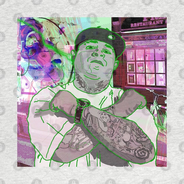 Vinnie Paz by Brooding Nature Design